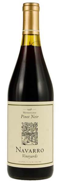 1998 Navarro Vineyards Pinot Noir, 750ml