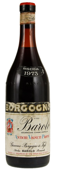 1973 Giacomo Borgogno & Figli Barolo Antichi Vigneti Propri Riserva, 750ml