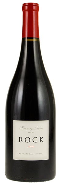 2010 TOR Kenward Family Wines ROCK Hommage Allan Hudson Vineyard Syrah, 750ml