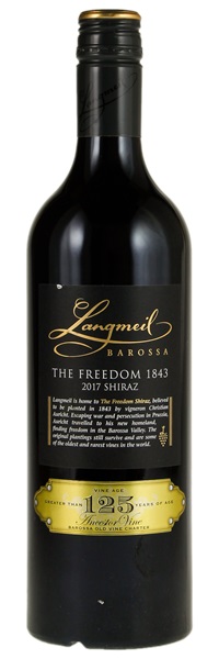 2017 Langmeil Freedom Shiraz (Screwcap), 750ml