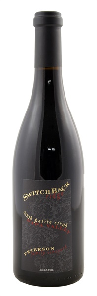 2008 Switchback Ridge Peterson Family Vineyard Petite Sirah, 750ml