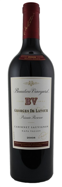 2008 Beaulieu Vineyard Georges de Latour Private Reserve Cabernet Sauvignon, 750ml
