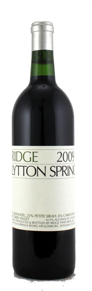 2009 Ridge Lytton Springs, 750ml