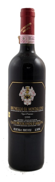 1999 Ciacci Piccolomini d'Aragona Brunello di Montalcino Vigna Pianrosso, 750ml