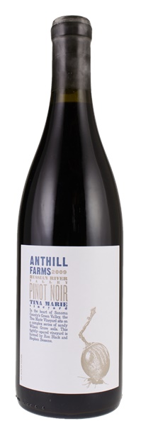 2009 Anthill Farms Tina Marie Vineyard Pinot Noir, 750ml