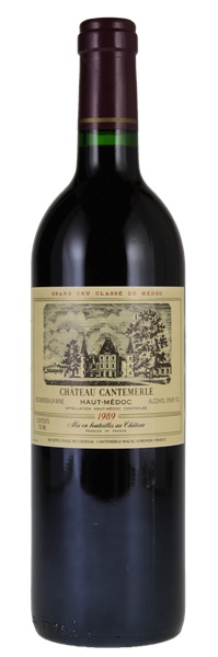 1989 Château Cantemerle, 750ml
