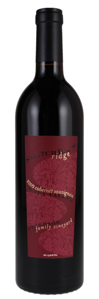 2009 Switchback Ridge Peterson Family Vineyard Cabernet Sauvignon, 750ml