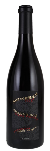 2009 Switchback Ridge Peterson Family Vineyard Petite Sirah, 750ml
