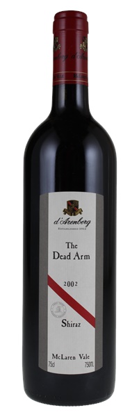 2002 d'Arenberg The Dead Arm Shiraz, 750ml