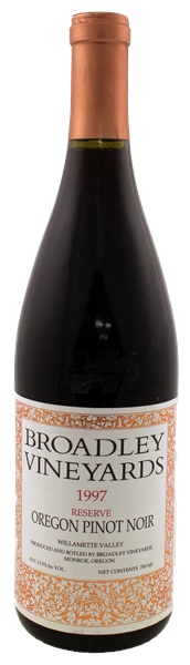 1997 Broadley Vineyards Reserve Pinot Noir, 750ml
