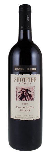 2002 Thorn-Clarke Shotfire Ridge Shiraz, 750ml