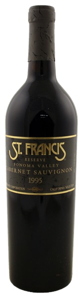 1995 St. Francis Reserve Cabernet Sauvignon, 750ml