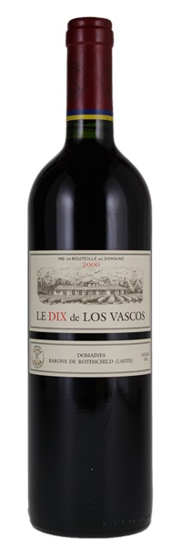 2000 Los Vascos Le Dix de Los Vascos, 750ml