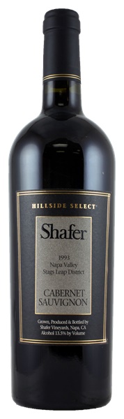 1993 Shafer Vineyards Hillside Select Cabernet Sauvignon, 750ml