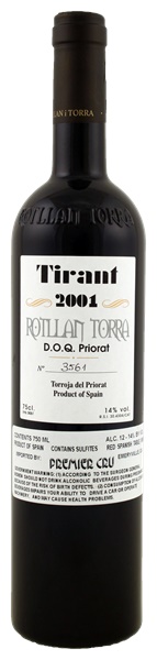 2001 Rotllan Torra Tirant, 750ml