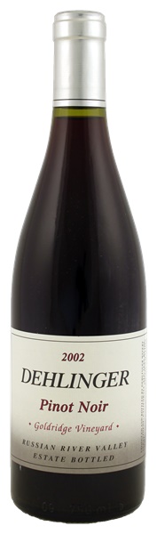 2002 Dehlinger Goldridge Vineyard Pinot Noir, 750ml