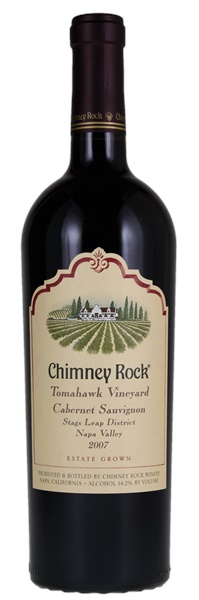 2007 Chimney Rock Tomahawk Vineyard Cabernet Sauvignon, 750ml