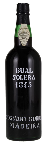 1845 Cossart Gordon Bual 1845 Solera Madeira, 750ml