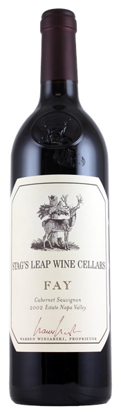 2002 Stag's Leap Wine Cellars Fay Vineyard Cabernet Sauvignon, 750ml