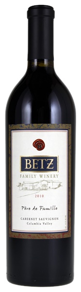 2010 Betz Family Winery Père de Famille Cabernet Sauvignon, 750ml