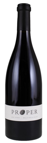 2010 Proper Wines Syrah, 750ml
