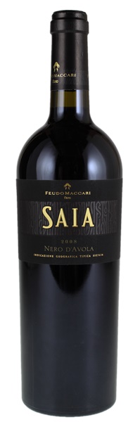 2008 Feudo Maccari Nero d'Avola Saia, 750ml