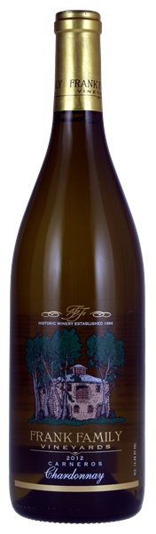 2012 Frank Family Vineyards Chardonnay, 750ml