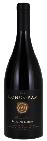 2006 Domaine Serene Monogram Pinot Noir, 750ml