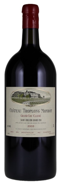 2003 Château Troplong-Mondot, 3.0ltr