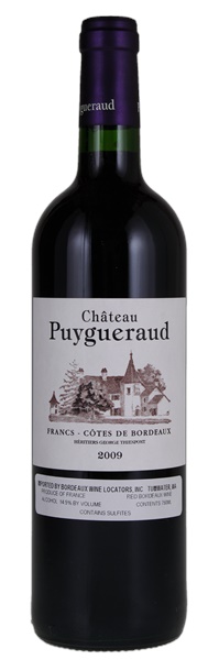 2009 Château Puygueraud, 750ml