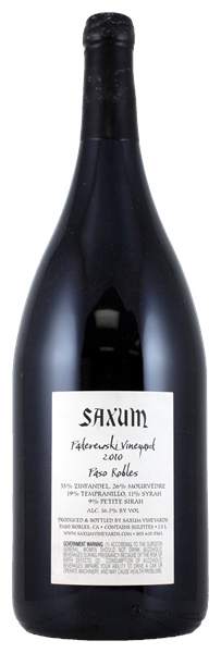 2010 Saxum Paderewski Vineyard, 1.5ltr