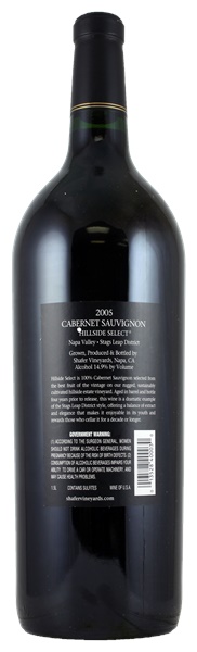 2005 Shafer Vineyards Hillside Select Cabernet Sauvignon, 1.5ltr