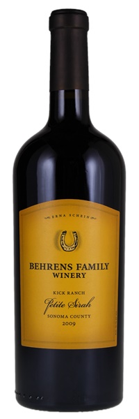2009 Behrens Family Winery Kick Ranch Petite Sirah, 750ml