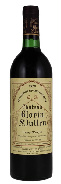 1978 Château Gloria, 750ml
