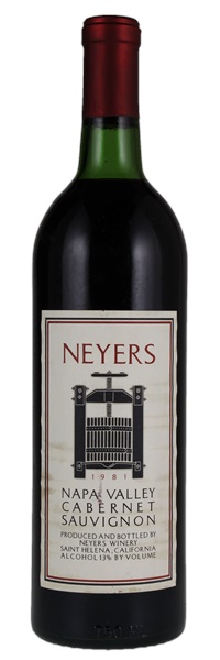 1981 Neyers Cabernet Sauvignon, 750ml