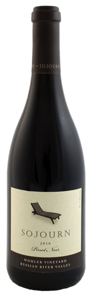 2010 Sojourn Cellars Wohler Vineyard Pinot Noir, 750ml