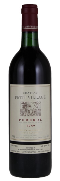 1989 Château Petit Village, 750ml