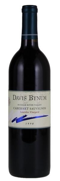1994 Davis Bynum Laureles Vineyard Cabernet Sauvignon, 750ml