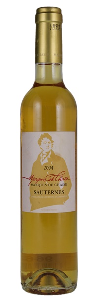 2004 Marquis De Chasse Sauternes, 500ml