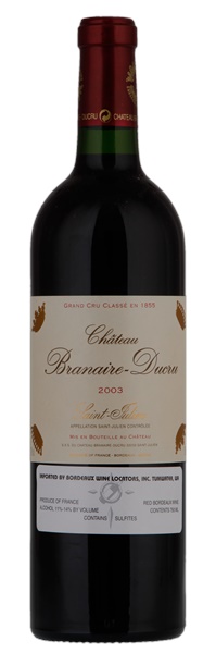 2003 Château Branaire-Ducru, 750ml