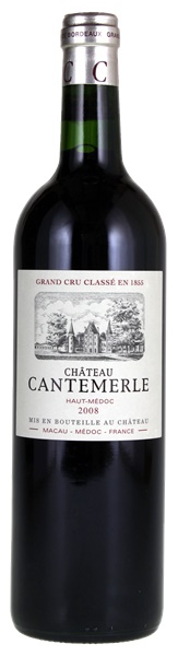 2008 Château Cantemerle, 750ml