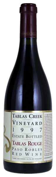 1997 Tablas Creek Vineyard Rouge, 750ml