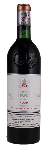 1970 Château Pape-Clement, 750ml
