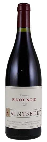 1987 Saintsbury Carneros Pinot Noir, 750ml