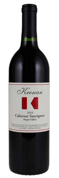 2010 Robert Keenan Winery Cabernet Sauvignon, 750ml