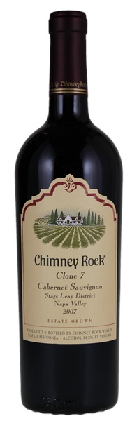 2007 Chimney Rock Clone 7 Cabernet Sauvignon, 750ml