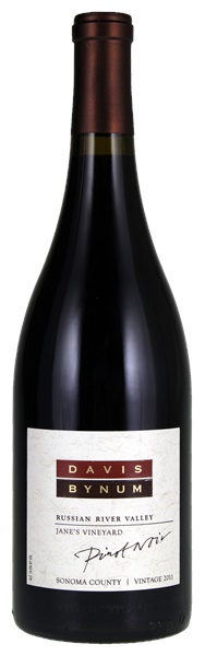 2010 Davis Bynum Jane's Vineyard Pinot Noir, 750ml