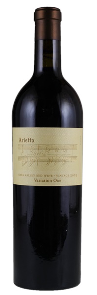 2003 Arietta Red Variation 1, 750ml