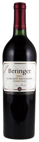 1994 Beringer Knights Valley Cabernet Sauvignon, 750ml