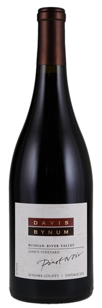 2011 Davis Bynum Jane's Vineyard Pinot Noir, 750ml